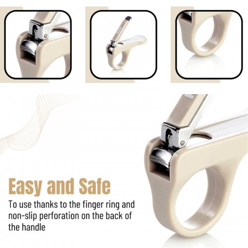 NUK Baby Nail Clippers with Grip Ring